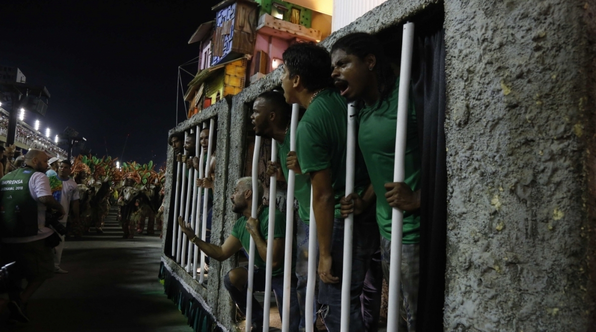 Carnaval 2018 - Desfile das Escolas de Samba do Grupo Especial na Avenida Marques de Sapucaí. G.R.E.S. Beija-Flor d Nilópolis