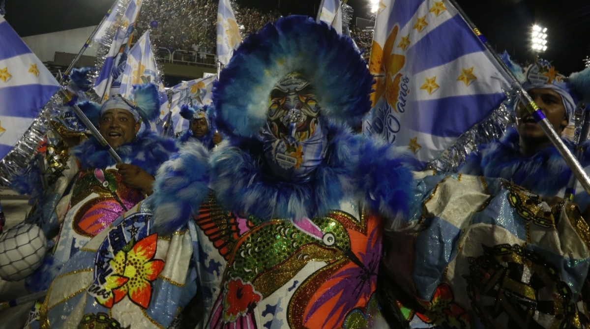Carnaval 2018 - Desfile das Escolas de Samba do Grupo Especial na Avenida Marques de Sapucaí. G.R.E.S.  Beija Flor de Nilópolis