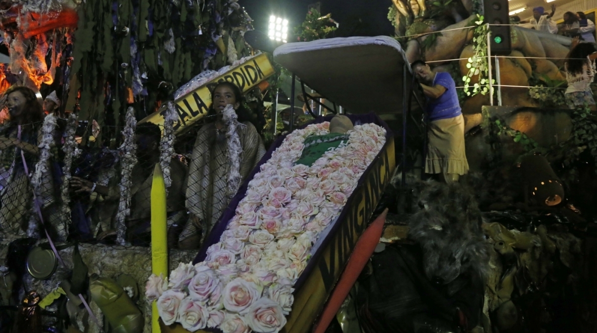 Carnaval 2018 - Desfile das Escolas de Samba do Grupo Especial na Avenida Marques de Sapucaí. G.R.E.S.  Beija Flor de Nilópolis