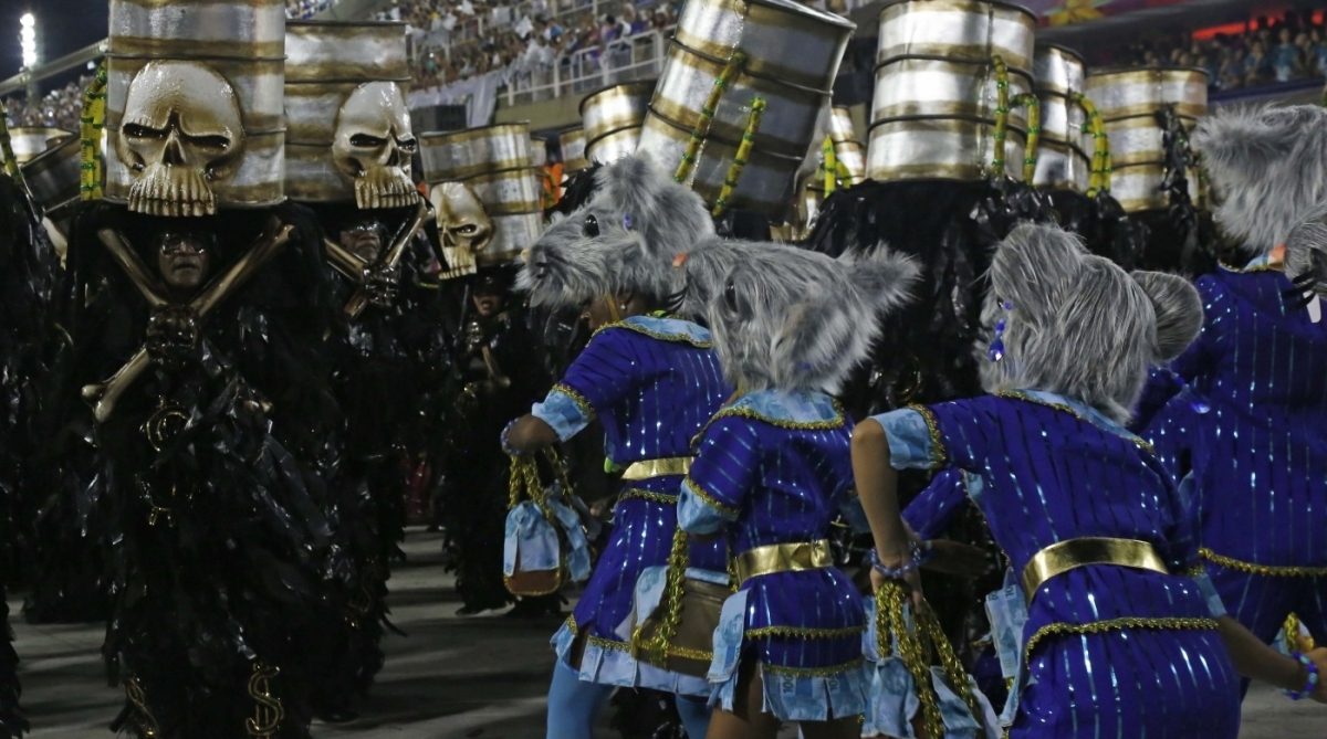 Carnaval 2018 - Desfile das Escolas de Samba do Grupo Especial na Avenida Marques de Sapuca&iacute;. G.R.E.S. Beija-Flor de Nil&oacute;polis