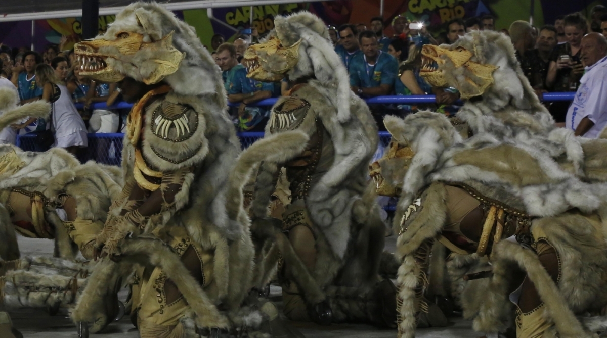 Carnaval 2018 - Desfile das Escolas de Samba do Grupo Especial na Avenida Marques de Sapuca&iacute;. G.R.E.S. Beija-Flor de Nil&oacute;polis
