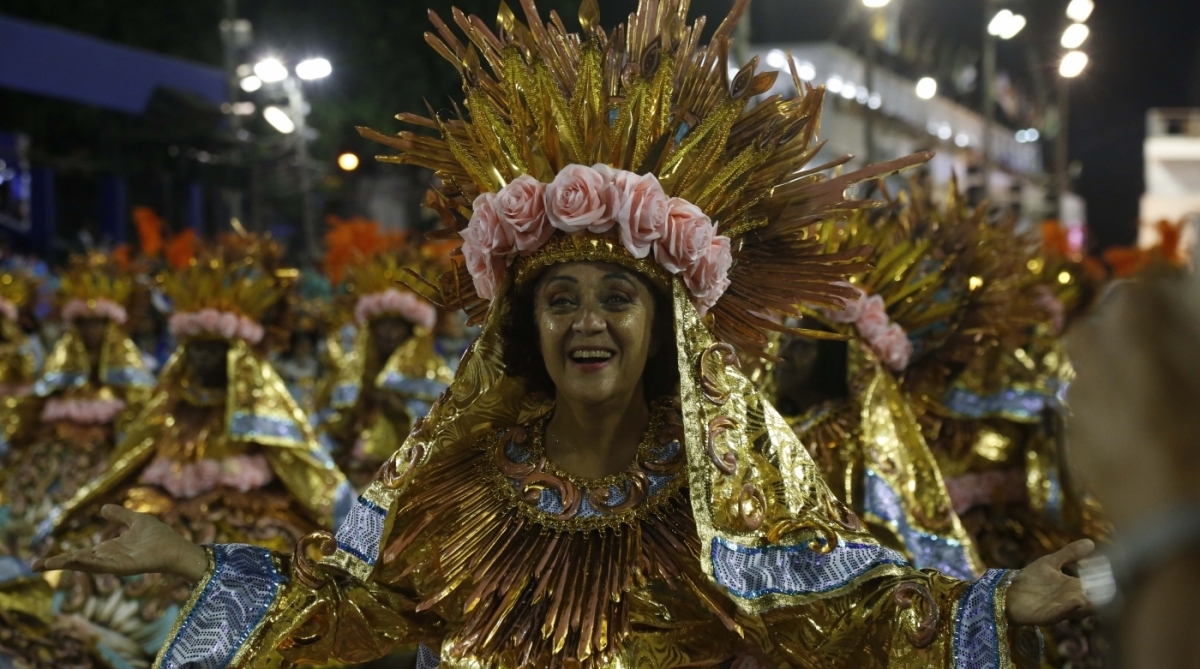 Carnaval 2018 - Desfile das Escolas de Samba do Grupo Especial na Avenida Marques de Sapuca&iacute;. G.R.E.S. Beija-Flor de Nil&oacute;polis
