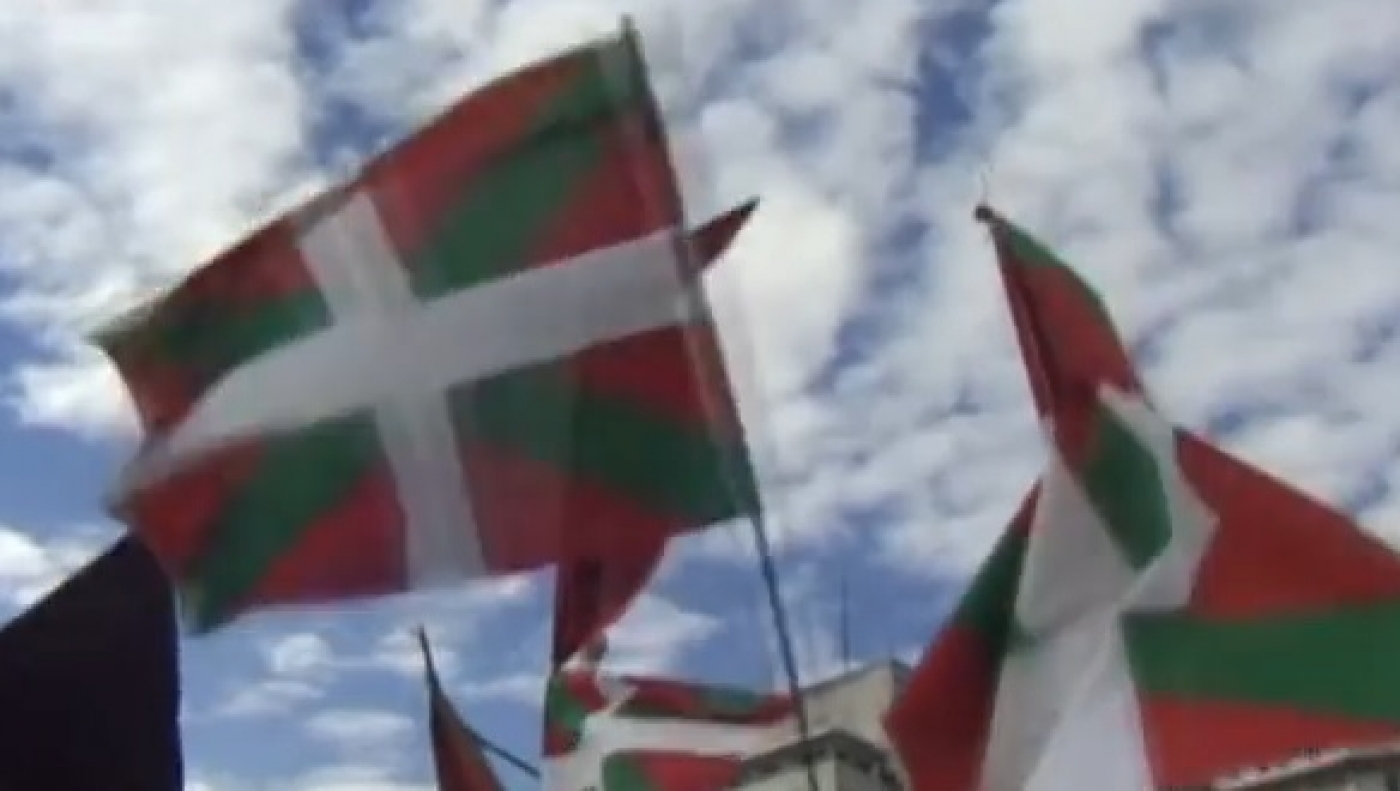 Bandeira do País Basco - Reprodução/Internet