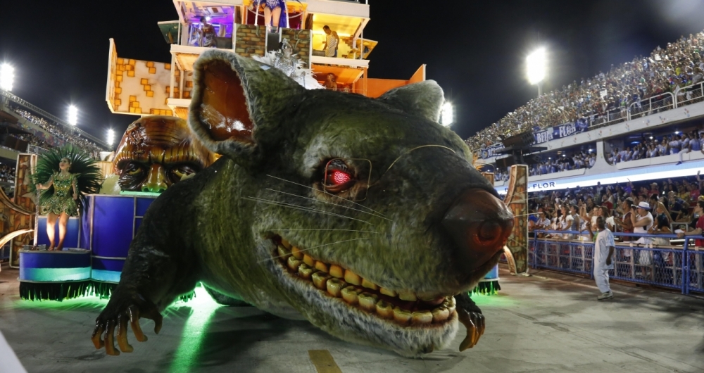 Carnaval 2018 - Desfile das Escolas de Samba do Grupo Especial na Marques de Sapucaí. G.R.E.S. Beija-Flor de Nilópolis