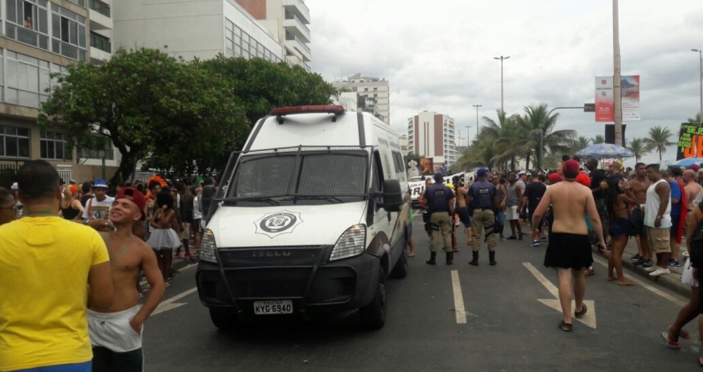 Guarda Municipal det�m 180 pessoas durante o Carnaval 