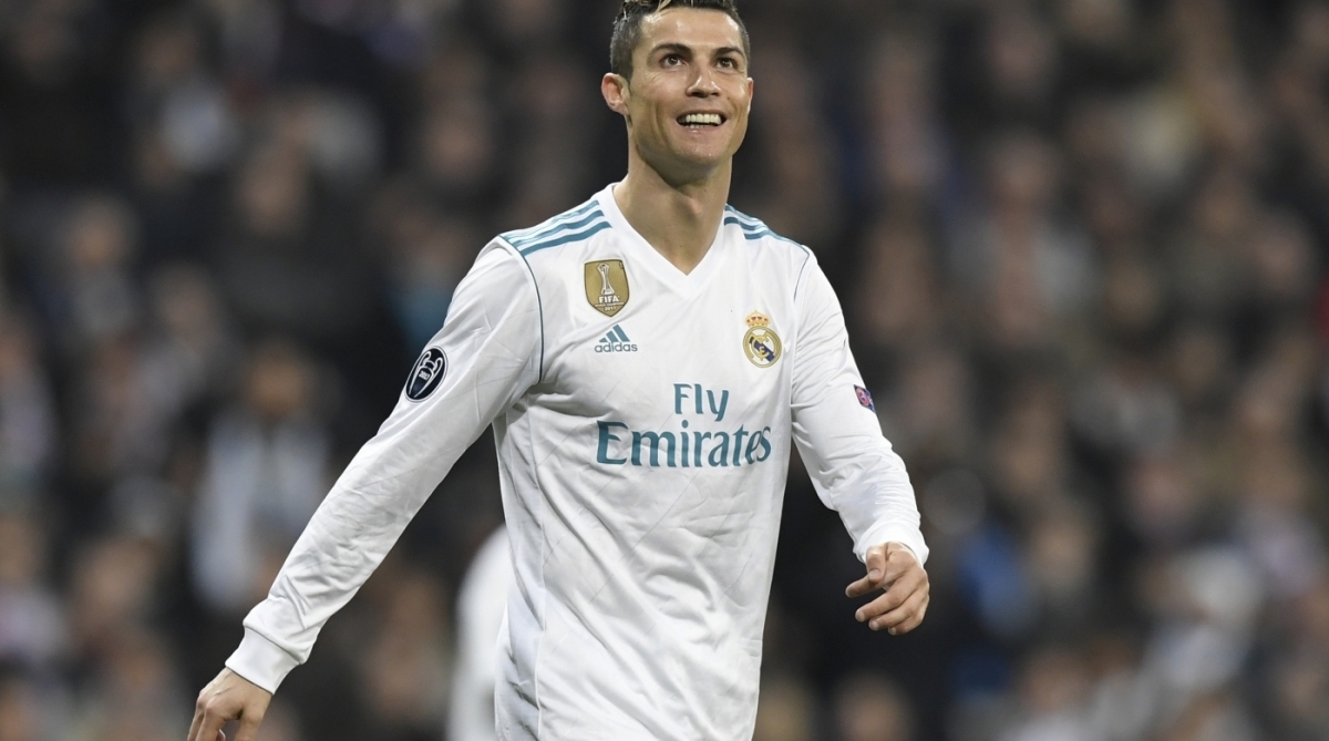 CR7 comemora o segundo gol do Real