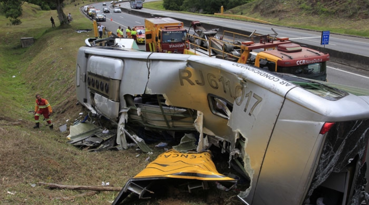 Acidente na Dutra, em Paracambi - Maíra Coelho / Arquivo / Agencia O Dia