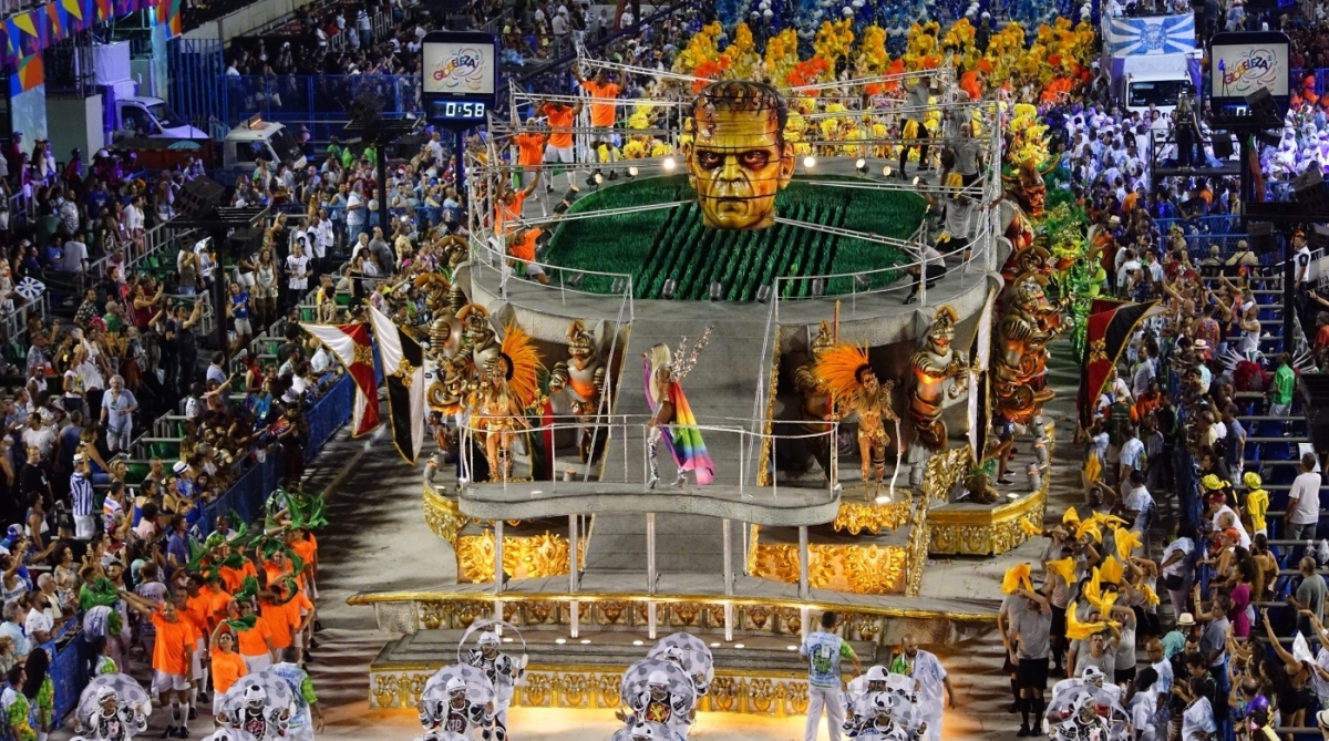 13/02/2018. Desfile das Escolas de Samba do Grupo Especial na Marques de Sapucaí. G.R.E.S. Beija-Flor de Nilópolis. Foto - Fernado Grilli / RIOTUR