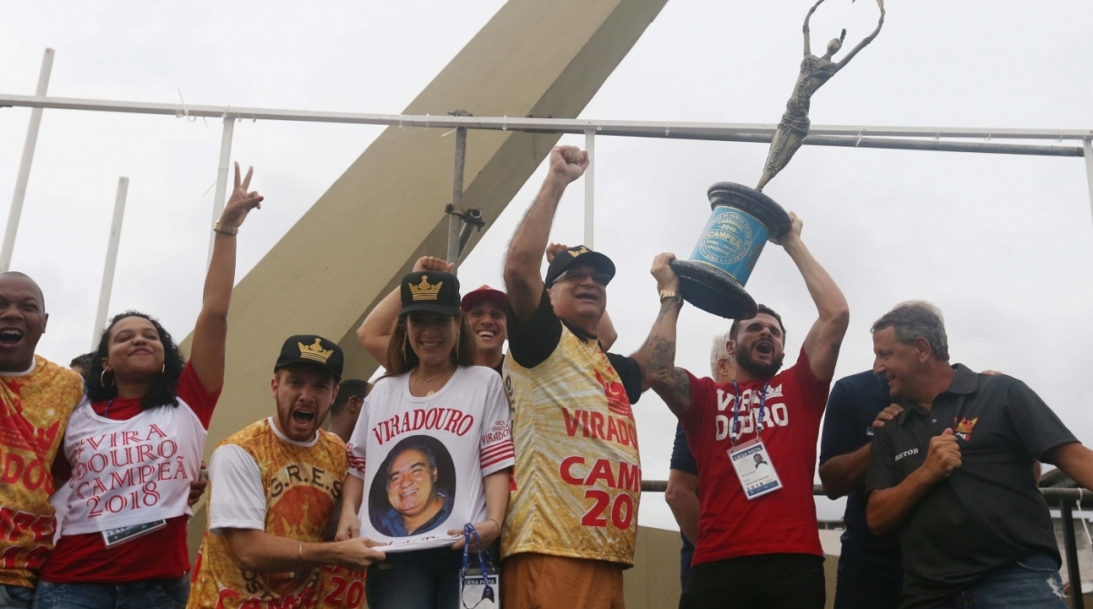 Campea do grupo de acesso escola Viradouro do carnaval 2018