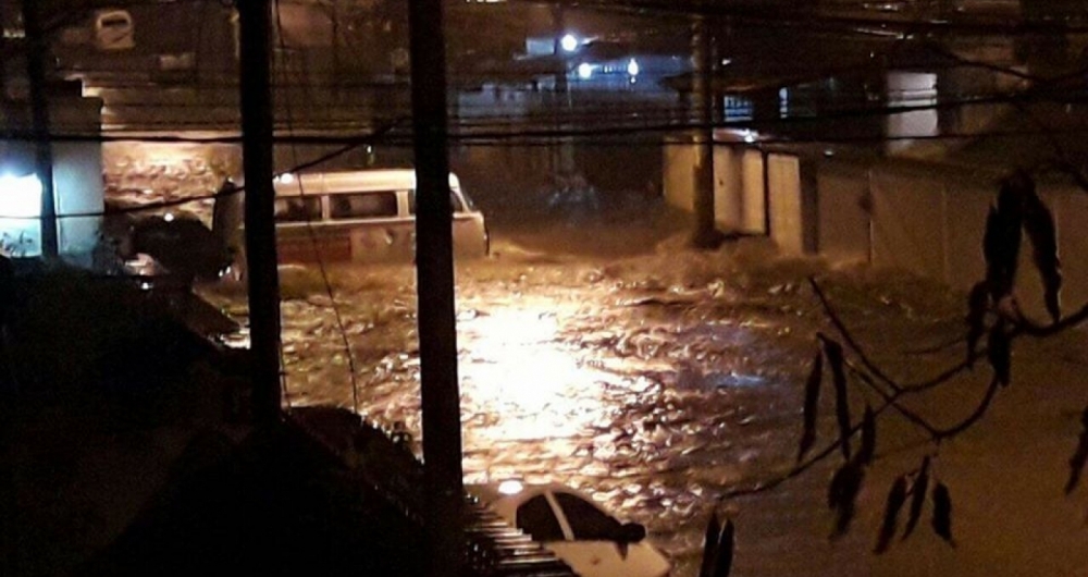 Forte chuva atingiu a Vila da Penha
