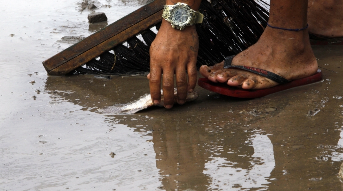 Estragos provocado pela chuva dessa madrugada na Zona Norte, em Piedade um homem e uma mulher morreram na queda de um muro,na Agua Santa treis carro foram arrastados e varias casas alagadas,moradores perderam tudo na cassa do Jo&atilde;o Pedro de Lima n&atilde;o salvou nada,NA Rua,Tores de Oliveira na Piedade homem pescando   Severino Silva Agencia O Dia