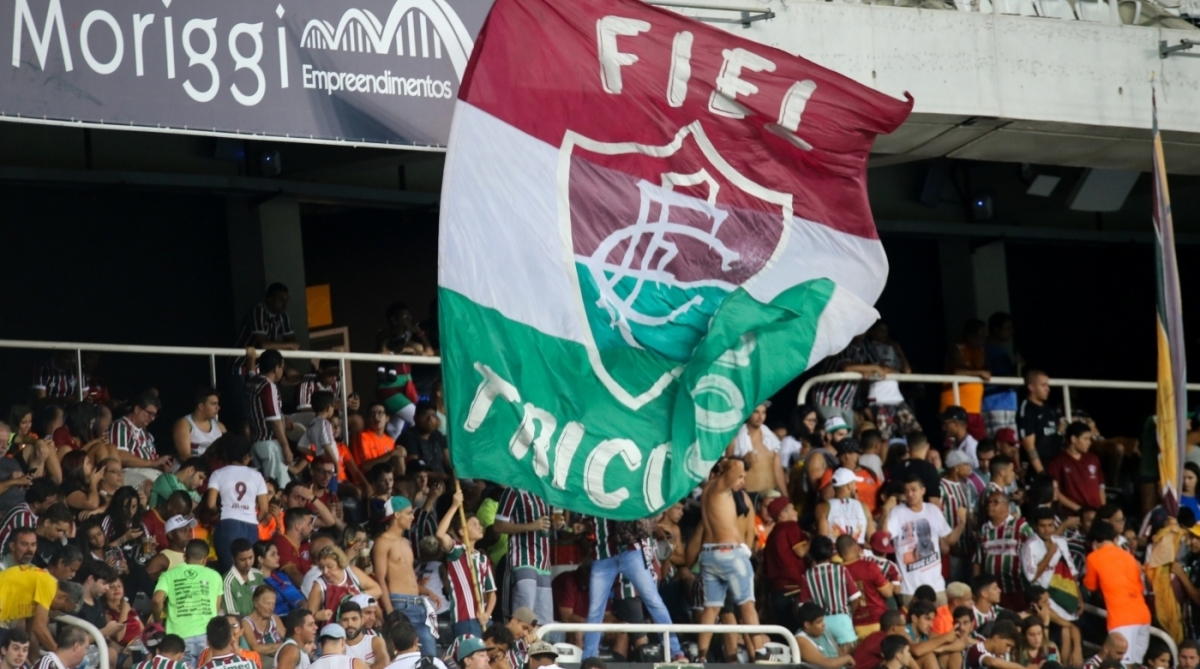 2018-02-15. Partida entre Fluminense x Salgueiro no Est&aacute;dio Nilton Santos, v&aacute;lida pela segunda rodada da Copa do Brasil. Foto - Lucas Mer&ccedil;on / Fluminense