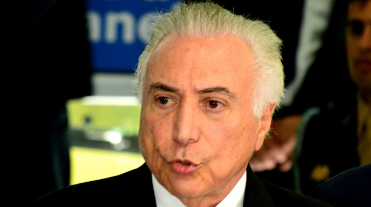 Temer se reuniu sábado com o governador Luiz Fernando Pezão, no Palácio Guanabara, Zona Sul do Rio - Paulo Carneiro/Parceiro/Agência O Dia