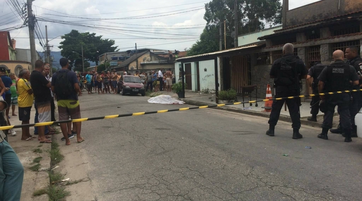 Mortes ocorreram em um bar da Rua Cobe, em Bangu, na Zona Oeste
- Reprodução Internet