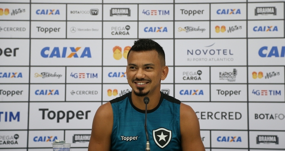 Lindoso. Treino do Botafogo no Estadio Nilton Santos. 19 de Fevereiro de 2018, Rio de Janeiro, RJ, Brasil. Foto: Vitor Silva/SSPress/Botafogo.