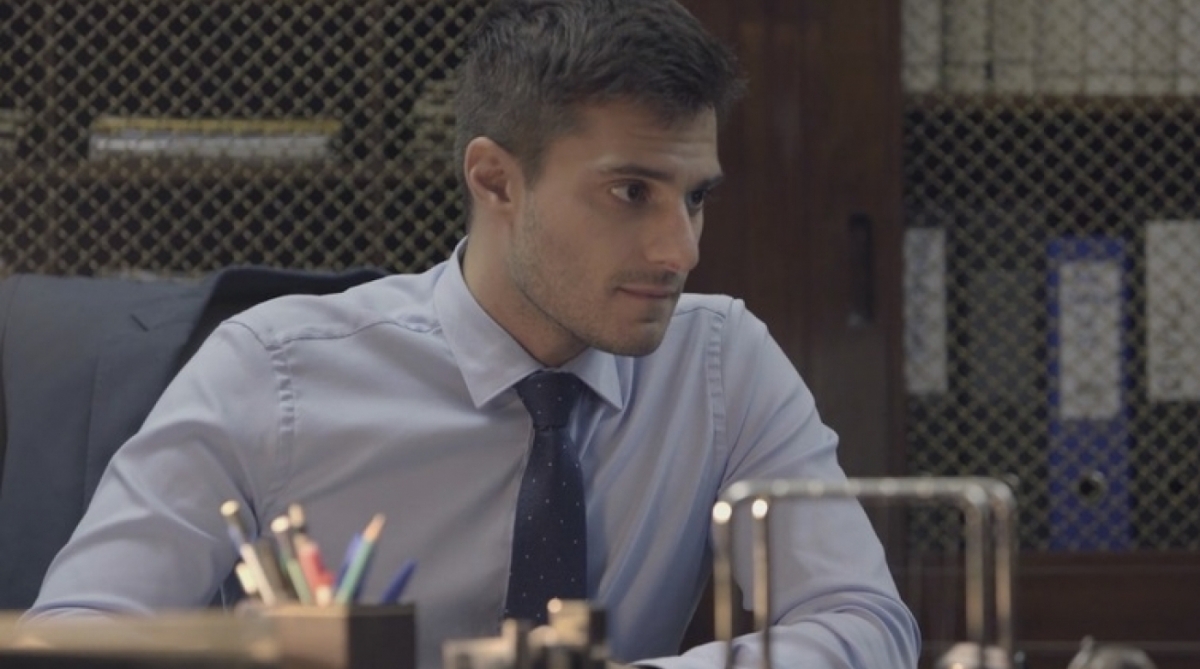 Angela Peres (Natália) nos bastidores de 'Natália'