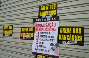 Bancários de todo o País farão paralisação de 24 horas nesta quinta