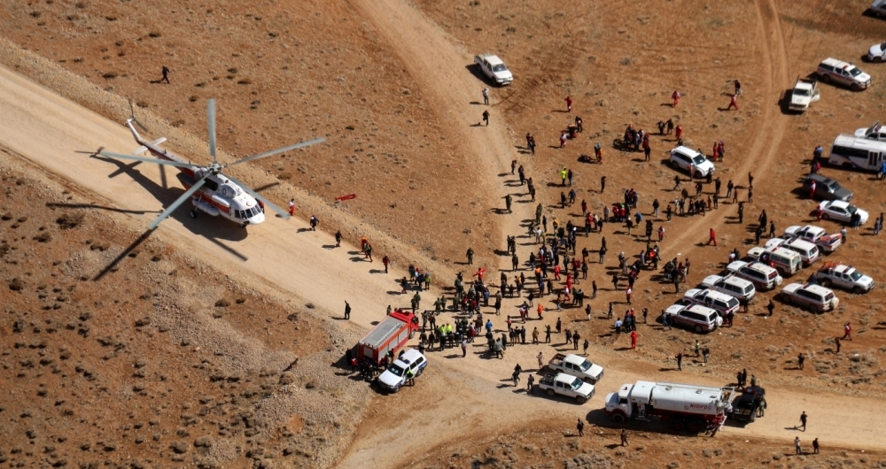 O avi�o ATR da companhia Aseman Airlines, que caiu na Cordilheira de Zagros, foi achado nesta segunda-feira