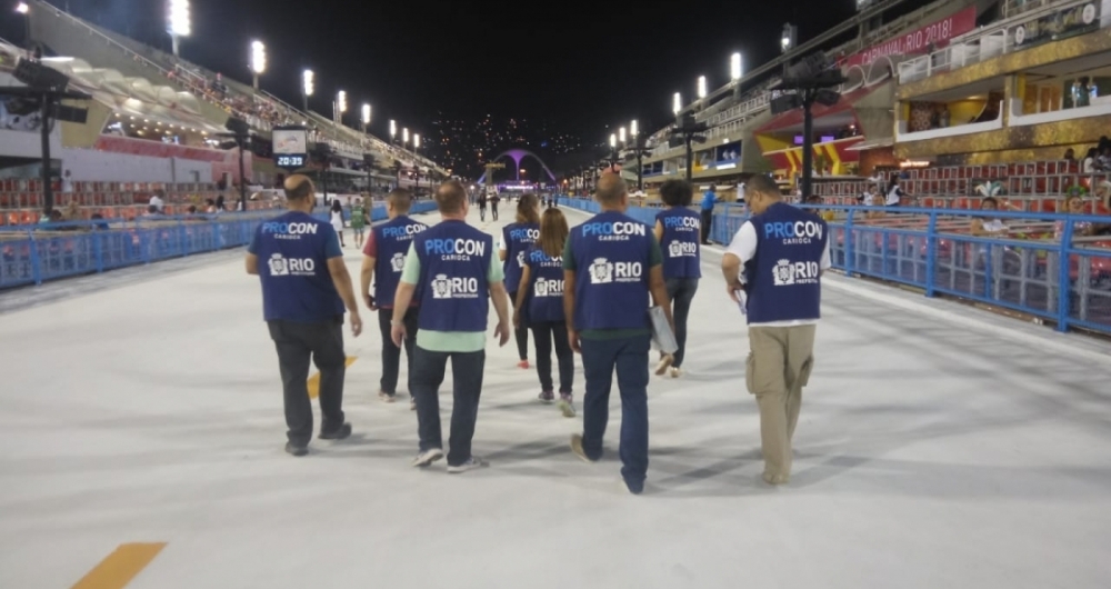 O Procon Carioca notificou apenas dois estabelecimentos neste Carnaval