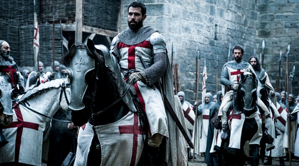 Série 'Knightfall - A Guerra do Santo Graal' - Tom Cullen é o cavaleiro Landry, protagonista da série