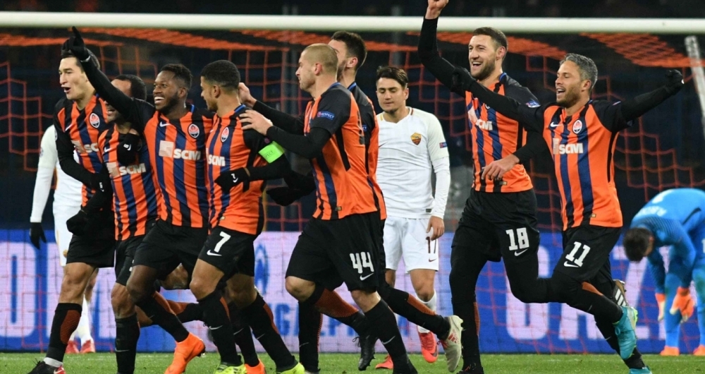 Shakhtar venceu a Roma de virada