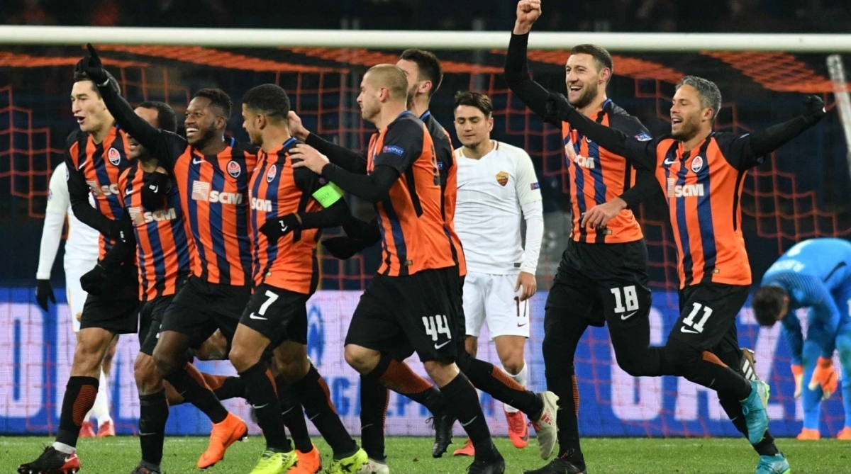 Shakhtar venceu a Roma de virada - AFP