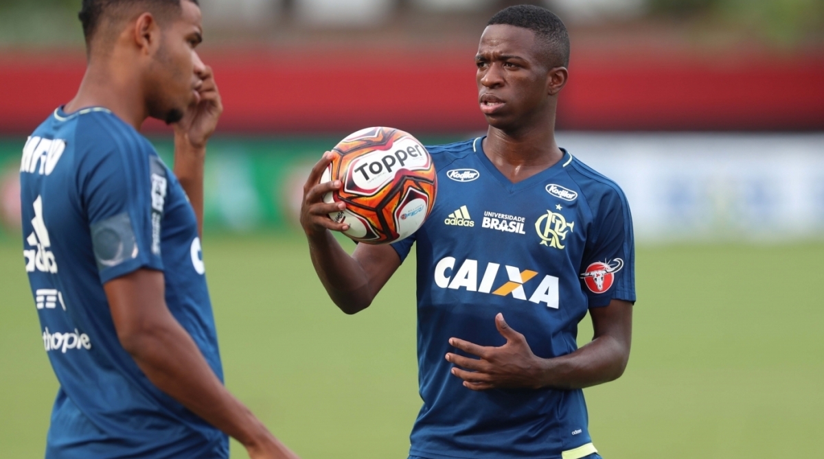 Vinicius Junior foi criticado por Zico - GILVAN DE SOUZA / FLAMENGO