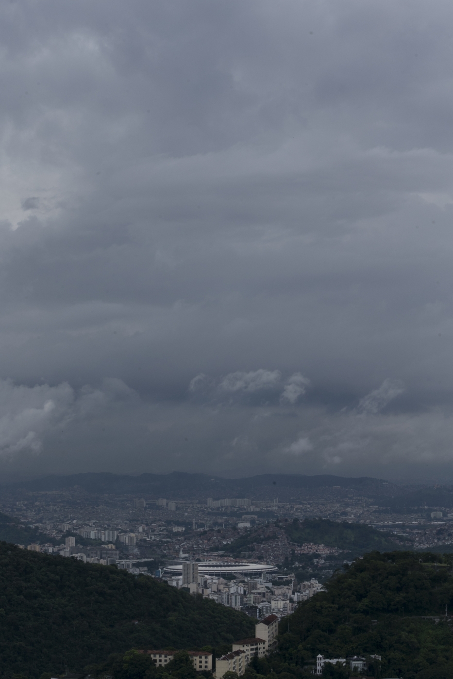 A chuva j&aacute; chegou na Zona Norte