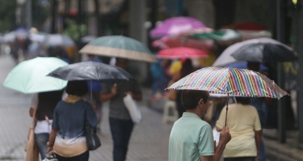 Rio tem previsão de chuva para as próximas horas