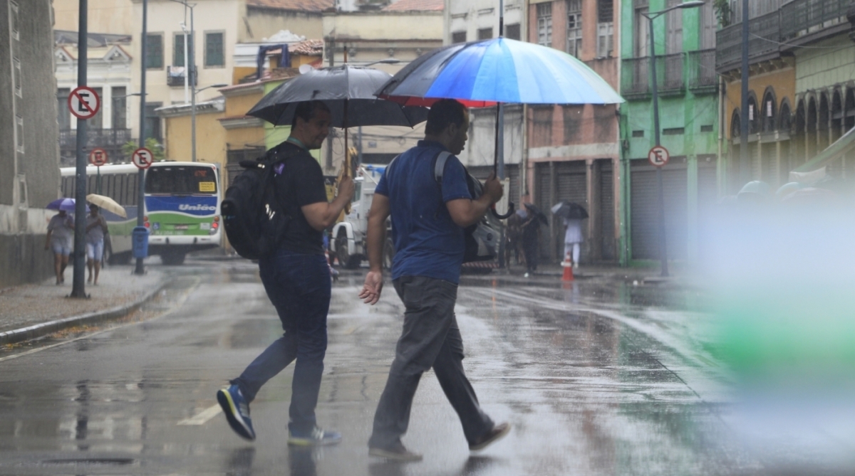 Segundo o Alerta Rio, sexta-feira será de chuva fraca a moderada em pontos isolados da cidade - Maíra Coelho/ Agência O Dia