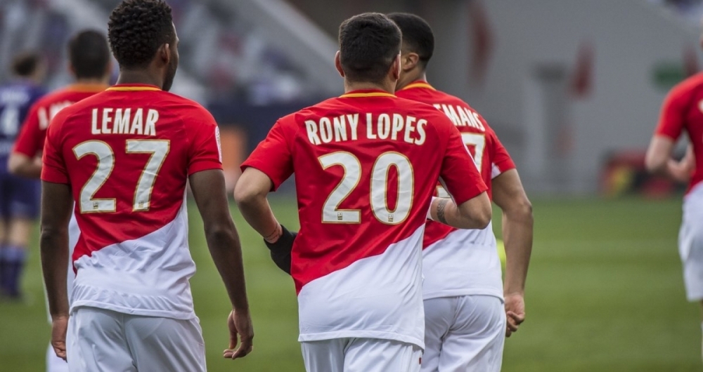 Rony Lopes marcou duas vezes para o Monaco