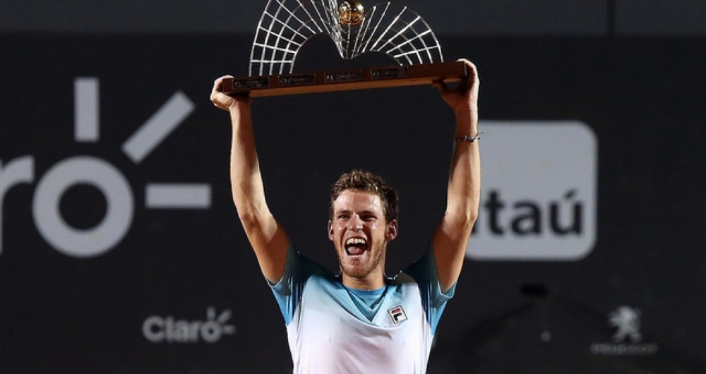 Diego Schwartzman levou o t�tulo no Rio