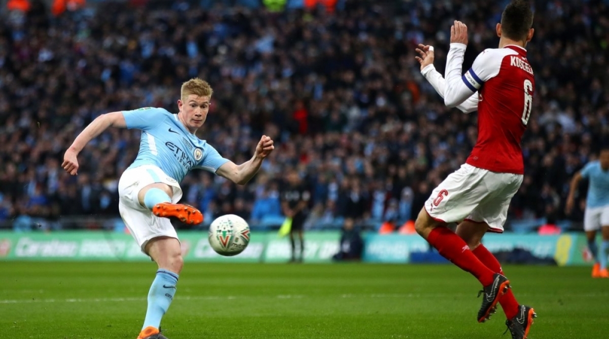 Partida entre Arsenal e Manchester City