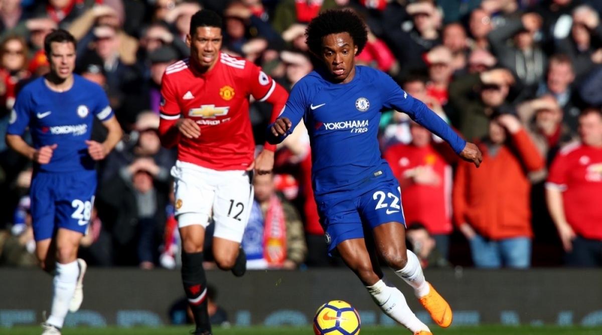 Willian está na mira do Manchester United - Reprodução / Twitter