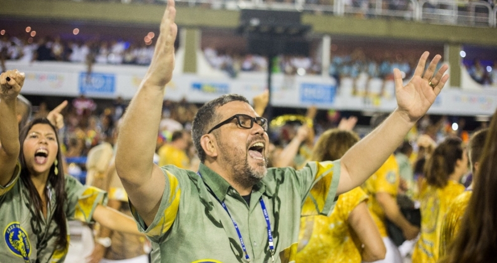 Jack Vasconcelos vai continuar na escola de samba Para�so do Tuiuti