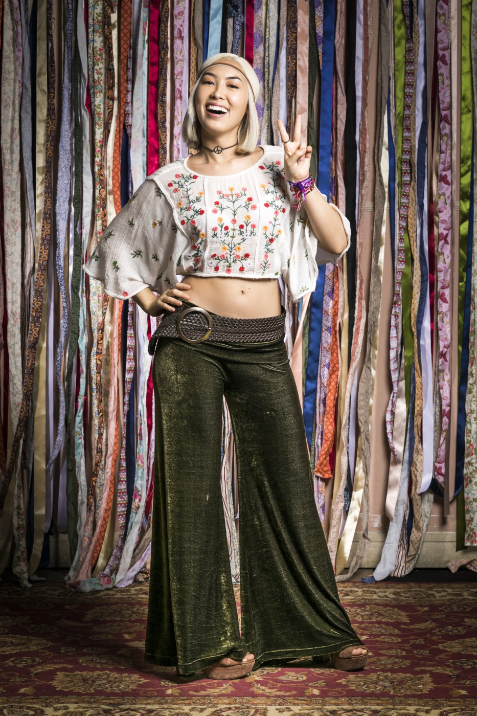 Ana Hikari, a Tina, uma das five, de 'Malhação' - Sergio Zalis/TV Globo