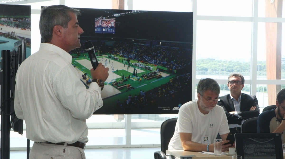 Presidente da AGLO, Paulo Márcio participa do Enecob, no Parque Olímpico  -    Estefan Radovicz / Agência O Dia               
