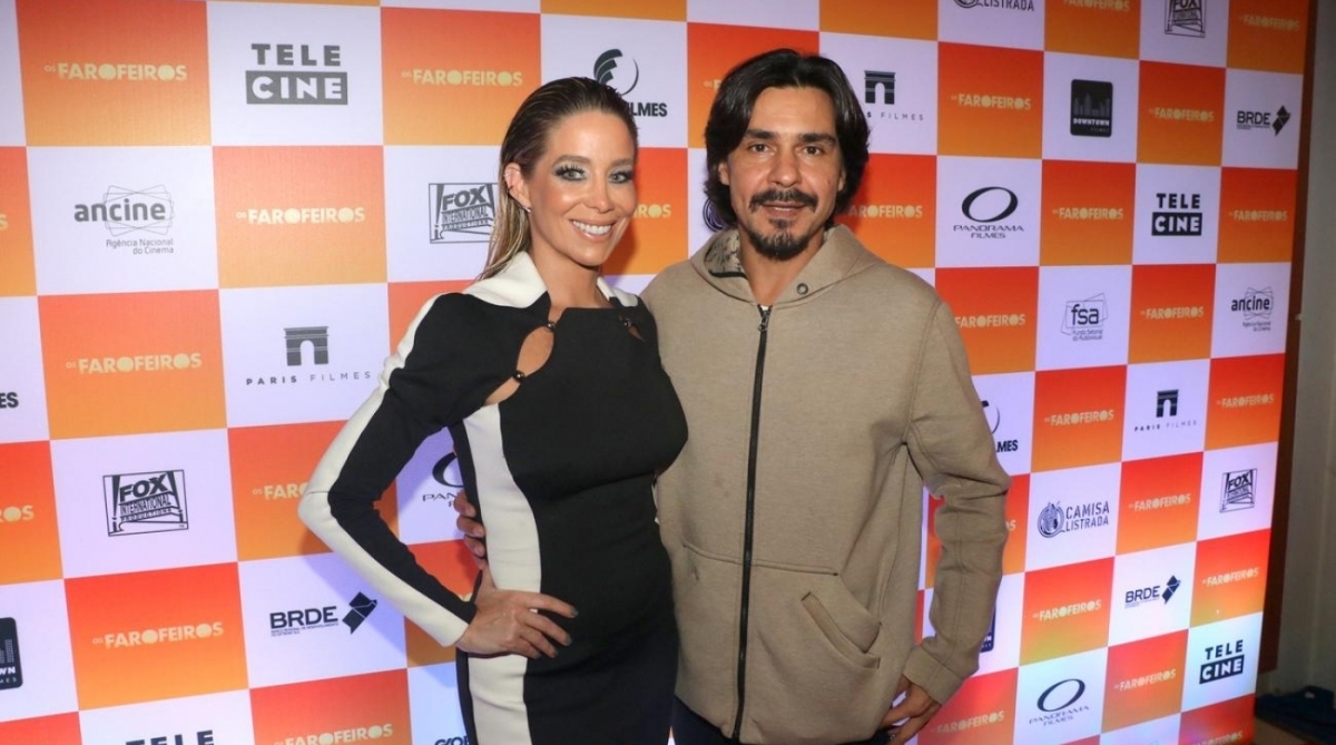Danielle Winits e o marido, Andr&eacute; Gon&ccedil;alves