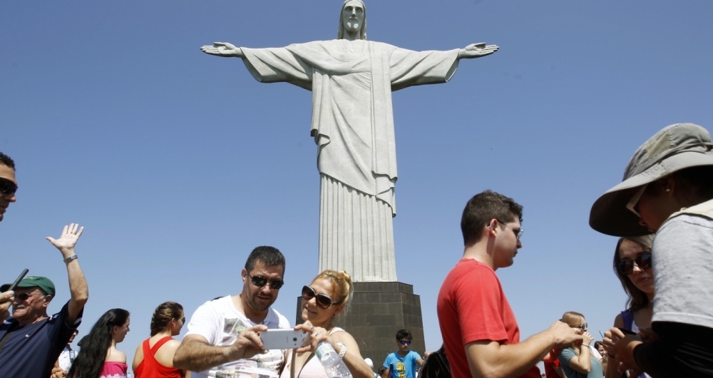 Cristo Redentor � o principal cart�o postal do Rio