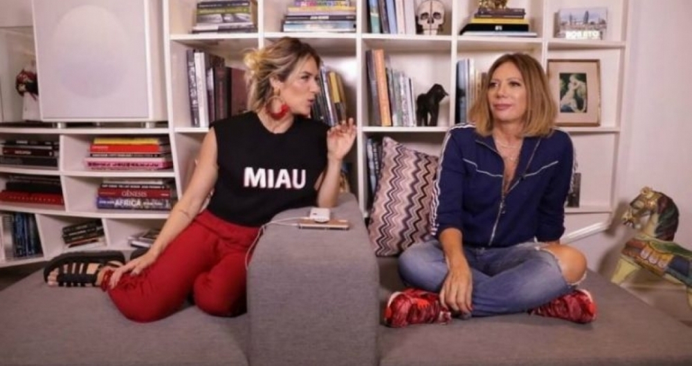 Giovanna Ewbank e a m�e, Deborah 