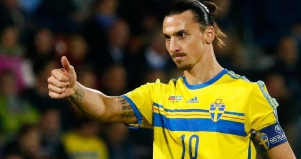 Ibra encerrou a passagem pela seleção sueca em 2016