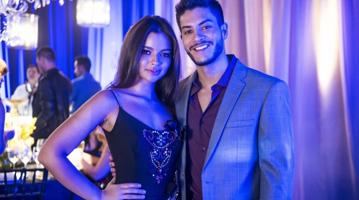 Gabriella Mustafá e Arthur Aguiar: 