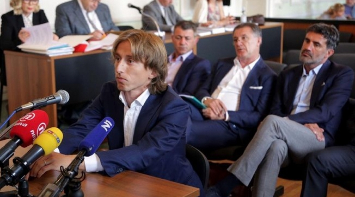 Luka Modric pode pegar cinco anos de prisão