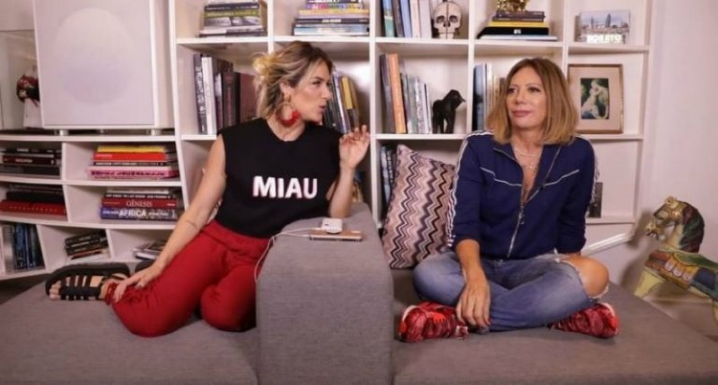 Giovanna Ewbank e a mãe, Deborah  - Reprodução
