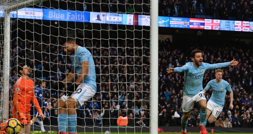 Manchester City venceu o Chelsea por 1 a 0 com gol do portugu�s Bernardo Silva