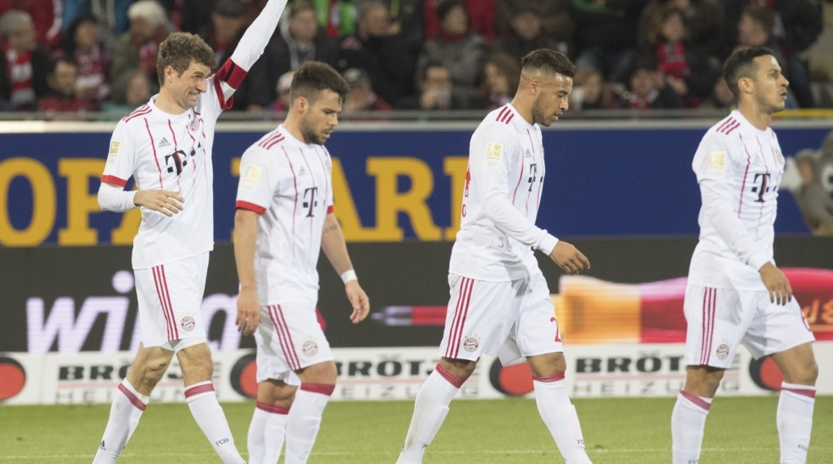 Com sobras, Bayern venceu Freiburg por 4 a 0 - AFP