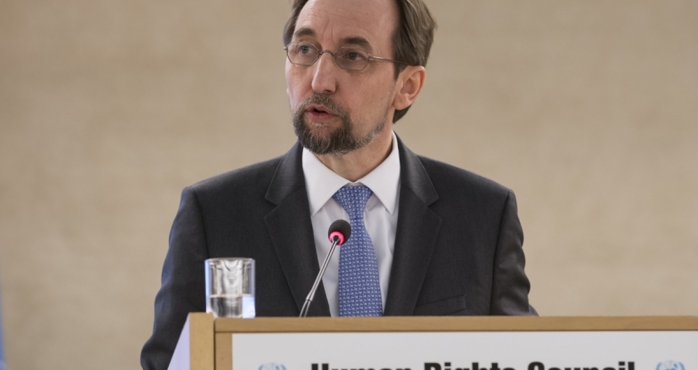 Alto comissário das Nações Unidas para Direitos Humanos, Zeid Ra'ad Al Hussein