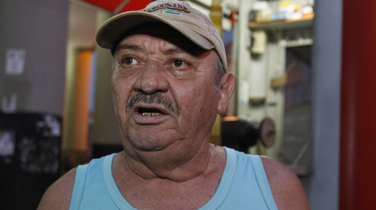 2018-03-07 - Enquete sobre cela su&iacute;te de motel no pres&iacute;dio de Benfica. Na imagem, Luiz Pereira..Foto de Alexandre Brum/Ag&ecirc;ncia O Dia - CIDADE ENQUETE PESQUISA OPINI&Atilde;O ENTREVISTA SU&icirc;TE MAT&Eacute;RIA