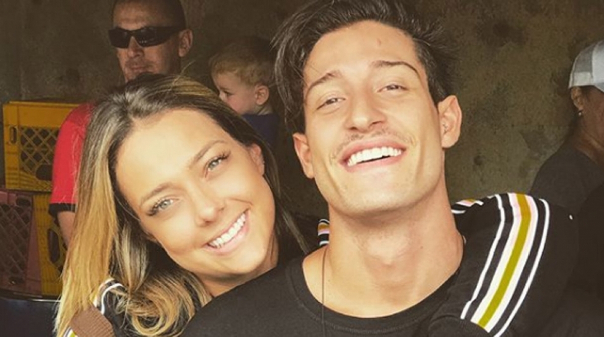 Carol Dantas e o namorado, Vinicius