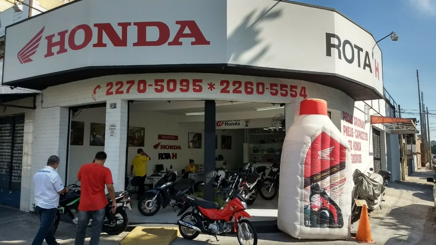 Loja Rota H motos, em Bonsucesso, na Zona Norte do Rio